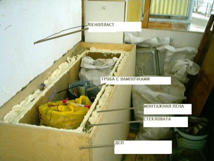 Crama pe balcon (este posibil să se facă) Crama pe balcon