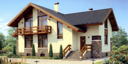 Pictura fațada unei case apartament (pictură) Pictura rezidențiale fațadă clădire