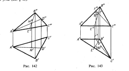 Cifrele plane de proiecție de construcții - plane - cursul geometriei descriptive - desenele de teorie (geometrie) Constructii figuri plane de proiecție - plane - evoluția geometriei descriptive - desene, teorie,