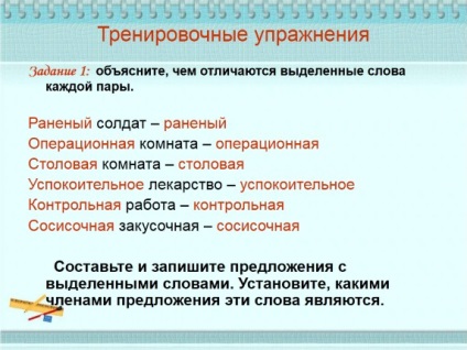 Prezentare „părți de vorbire omonimie“ (piese) Prezentare „părți de vorbire omonimie“