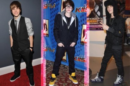 Hairstyle Dzhastina Bibera (Bieber) Dzhastina Bibera tunsoare