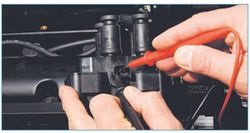 Verificarea bobinei de aprindere și lanțurile sale ford focus ii (observare) Verificarea bobinei de aprindere si sa se concentreze lanturi ford ii
