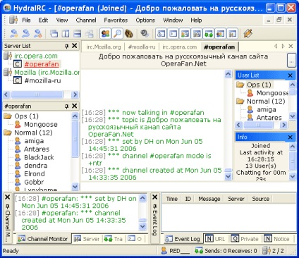 Ghid pentru IRC-clienti (mesagerie instant) Ghid pentru IRC-clienti