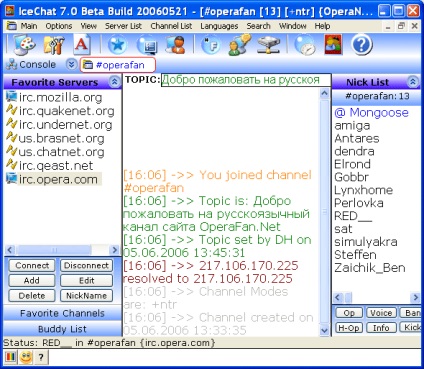 Ghid pentru irc-clienti (Opera Shat Slient) Ghid pentru IRC-clienti