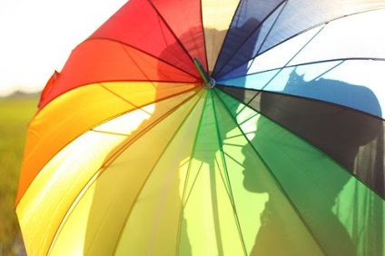 Colorat Rainbow nunta (roșu) nunta curcubeu colorat