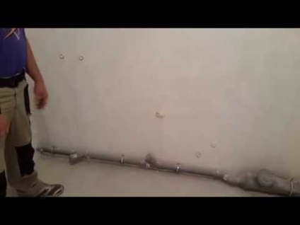 Dispunerea țevilor în baie Cum de a face propriile mâini (cabluri) Dispunerea țevilor în baie Cum de a face propriile mâini