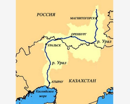 River ural 1 (lungime) Ural River 1