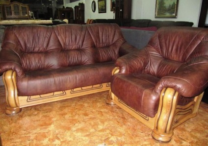 Mobilier din piele de reparații cu propriile sale mâini (mobilier) Mobilier din piele de reparare cu mâinile lor