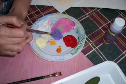 Desenul perie plat () Desen pensula plat