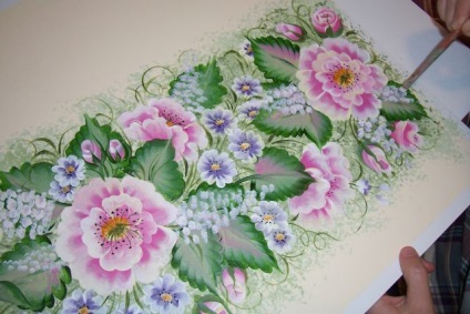 Desenul perie plat () Desen pensula plat