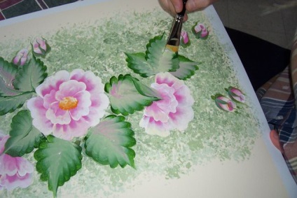 Desenul perie plat () Desen pensula plat