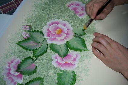Desenul perie plat () Desen pensula plat