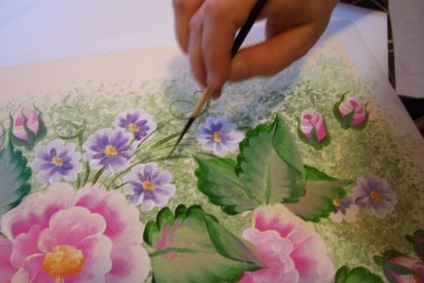 Desenul perie plat () Desen pensula plat