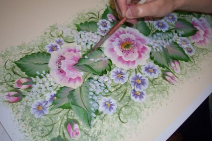 Desenul perie plat () Desen pensula plat
