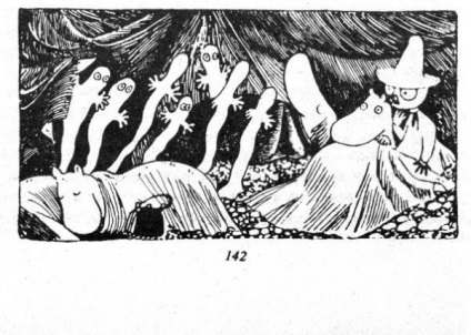 Figurile Tove Jansson (arte) Desene Tuve Yansson