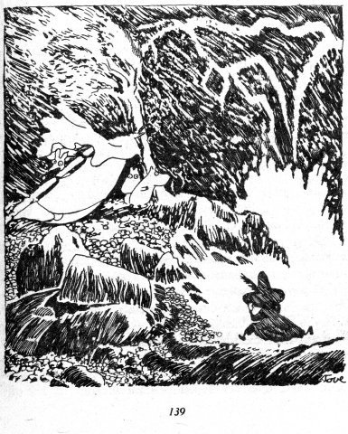 Figurile Tove Jansson (mai târziu) Desene Tuve Yansson