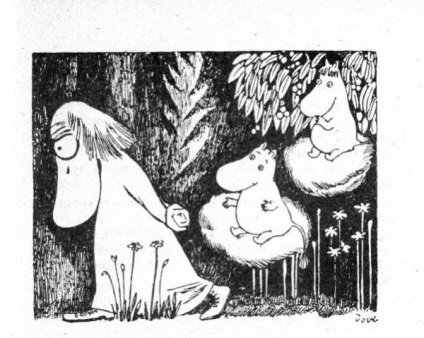 Figurile Tove Jansson (arte) Desene Tuve Yansson