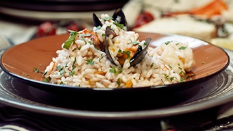 Fructe de mare reteta risotto (fructe de mare Julia Vysotsky) Risotto cu fructe de mare retete
