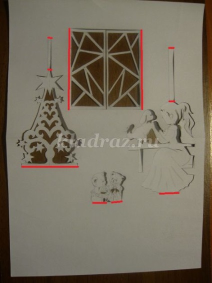 carte de Crăciun, cu propriile sale mâini de hîrtie (mână) carte de Crăciun cu mâinile de hârtie