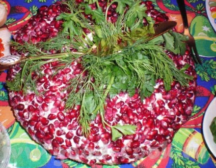 Salata - granat brățară (granat brățară reteta salata) Salata - granat brățară