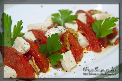 Salata de tomate prăjite, rețete de casă (salate) Salata de tomate prăjite, rețete de casă