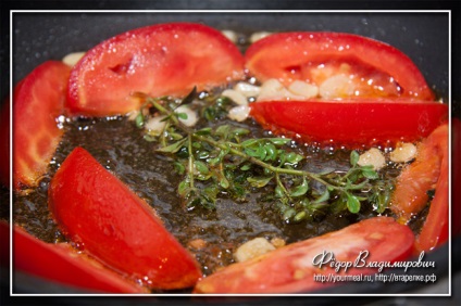 Salata de roșii prăjite, rețete de casă (delicios) Salata de tomate prăjite, rețete de casă