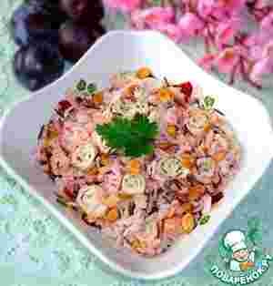Salata de pui cu ciuperci (salată) Salata cu pui si ciuperci