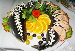 Salmon umplute (jet de apă curgătoare) somon umplute
