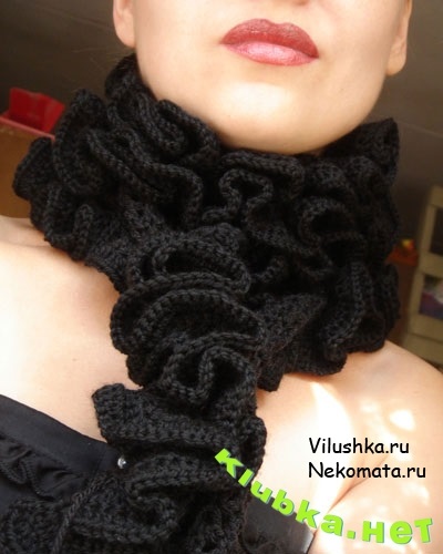 fular crosetate Vivienne - totul despre croșetat (bucle) fular crosetate Vivienne - Totul despre croșetat
