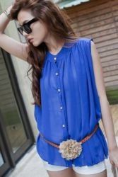 cămăși chiffon (tricouri) tricou sifon