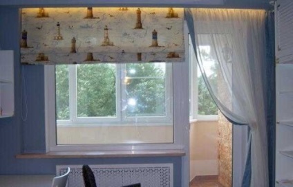 Perdele pentru fereastra de balcon oferă o selecție, idei foto, portalul de construcție (perdele) Perdele pentru fereastra de balcon oferă o selecție, idei foto, portalul de construcție