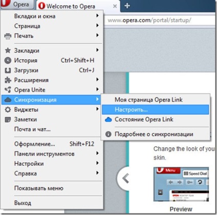 Sincronizarea Opera browser-ul dvs. (browser web) Sincronizarea Opera browser-ul dvs.