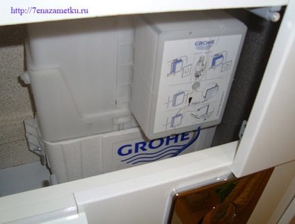 WC pentru rezervor încastrat (WC) cisterne pentru WC Ascunse