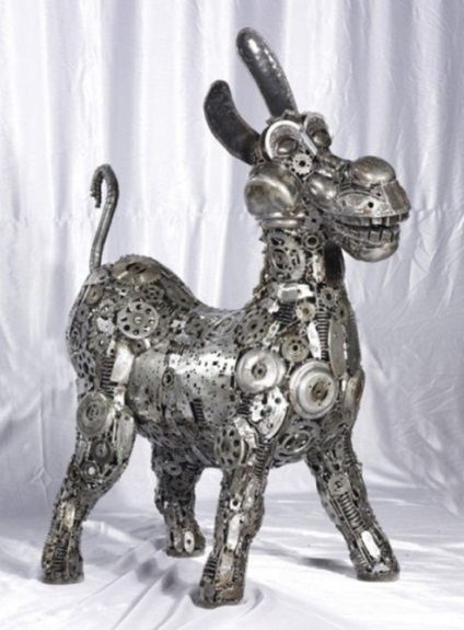 Sculpture din metal (artizanat din metal din fotografii) Sculpture din metal