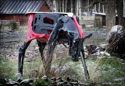 Sculpture din metal (foto), mâinile (resturi) Sculpture din metal (foto), cu propriile lor mâini