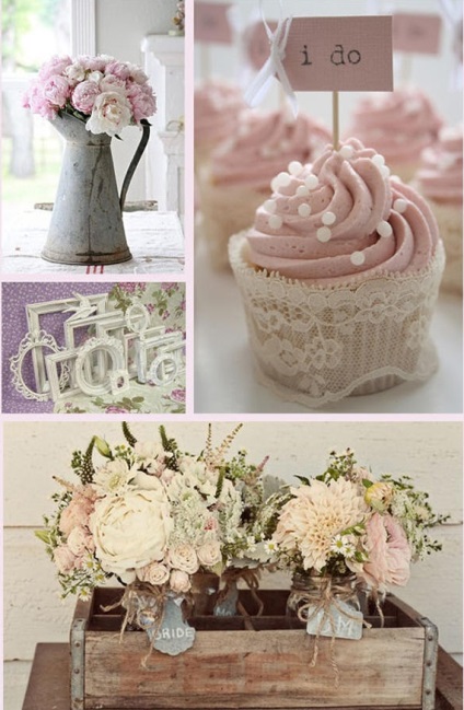 Nuntă în stil romantic shabby chic (stil) Nuntă în stil romantic shabby chic