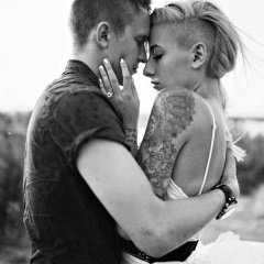 fotografii de nunta de oameni tatuati (nunta) fotografii de nunta de oameni tatuati