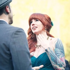 fotografii de nunta de oameni tatuati (oameni) fotografii de nunta de oameni tatuati