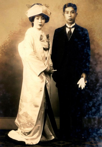 Imagini de nunta de mirese japoneze - fotografie Vintage secolului XX de start (foto) Imagini de nunta de mirese japoneze - fotografie Vintage de începere secolului xx