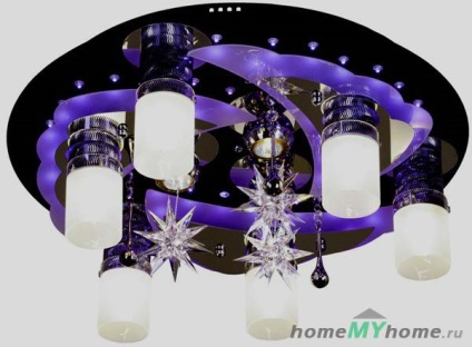 plafoniere cu LED-uri pentru casa - cum de a alege (candelabre) plafoniere cu LED-uri pentru casa - cum de a alege