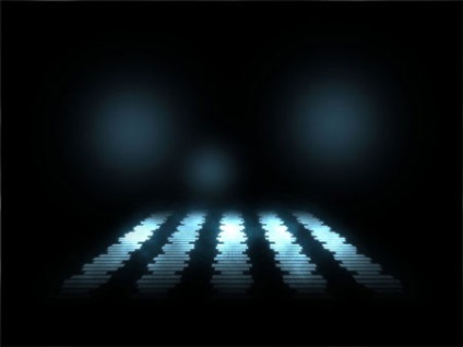 Efect de lumină cu un egalizator (EQ) Efect de lumină cu egalizator