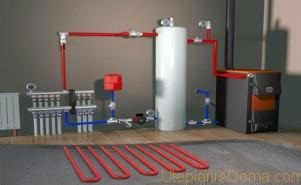 sistem de încălzire a apei este un privat Caracteristici de origine ale proiectului (apa) Conducerea de încălzire a apei caracteristici de design de origine privată