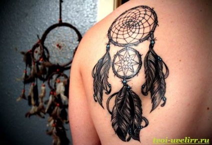 Tatuaje Dreamcatcher (catcher) Dreamcatcher Tattoo