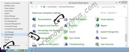 virus expertul de configurare de demontare (îndepărtare) Ștergerea unui virus expertul de configurare