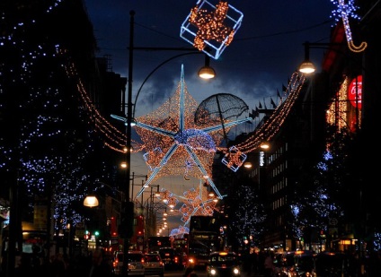 Oxford Street din Londra, Anglia (Street) Oxford Street din Londra, Anglia