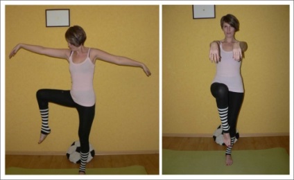 pe exerciții de echilibru (echilibru) pe exerciții de echilibru