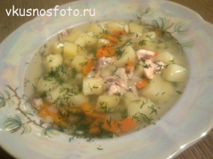 cap supa de somon, delicioase cu fotografie (somon supa de cap) cap supa de somon, delicioase cu fotografii