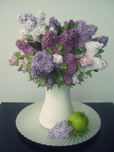 buchet tort vertical de lilacs (vertical) buchet tort vertical de lilacs