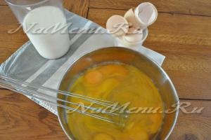 Delicios omletă - școală (reteta) Delicios omletă - școală