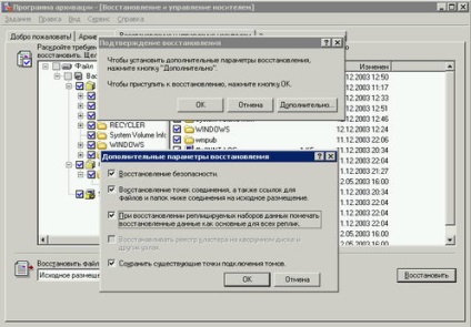 de recuperare a sistemului în caz de dezastru (după) de recuperare în caz de dezastru